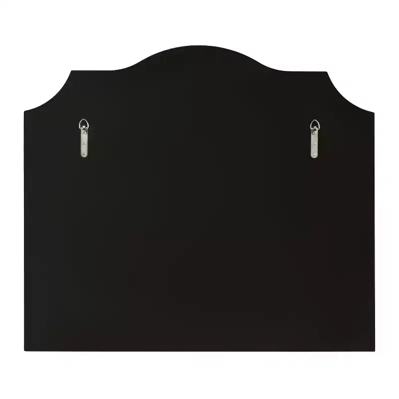 Miroir mural doré arqué de 32 x 28 pouces