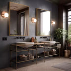 Miroir mural Miroir de courtoisie pour salle de bain Collection de miroirs de courtoisie