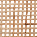 Chaise en rotin tressé, finition naturelle