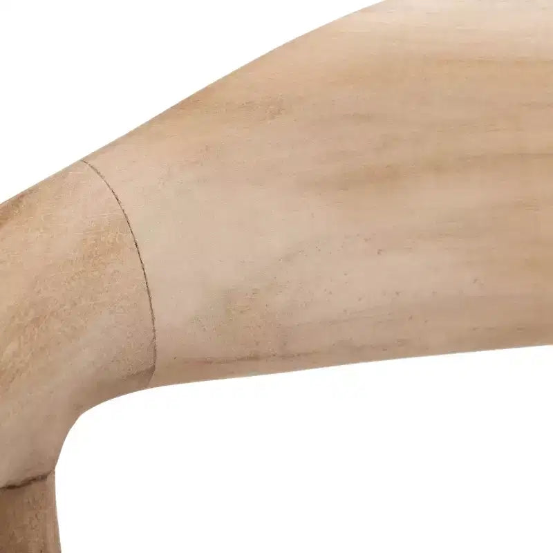 Chaise en rotin tressé, finition naturelle
