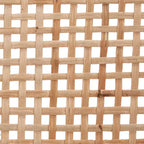 Chaise en rotin tressé, finition naturelle