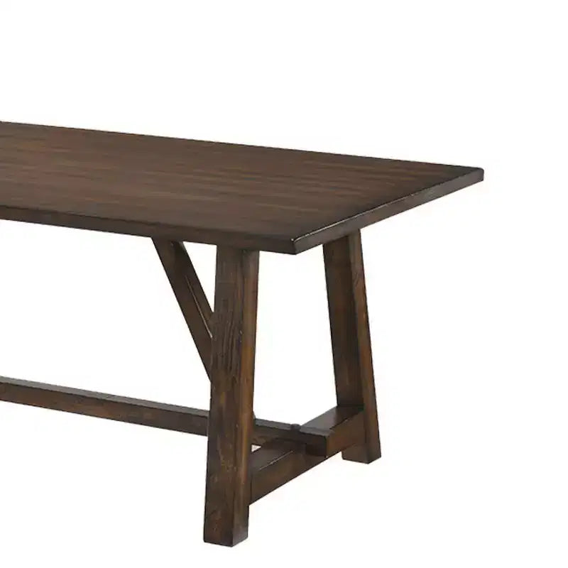 Table à manger chêne foncé