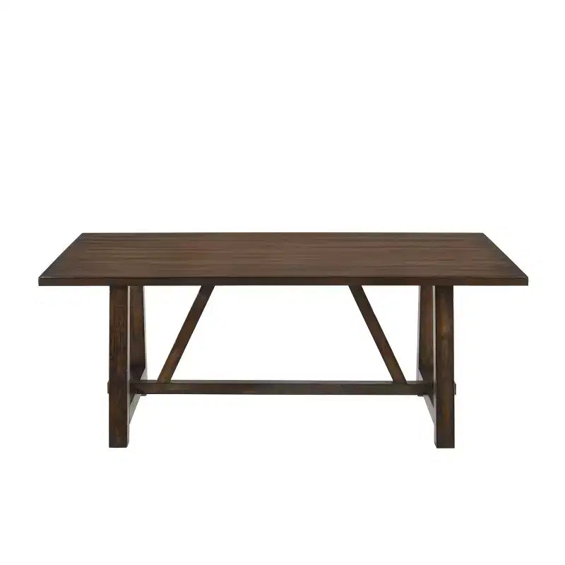 Table à manger chêne foncé