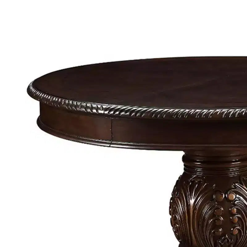 Table à manger chêne foncé