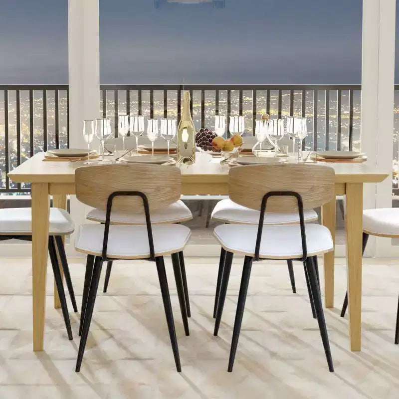 Table de salle à manger rectangulaire Fairway en chêne