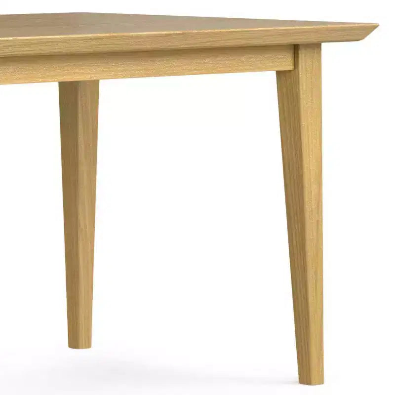 Table de salle à manger rectangulaire Fairway en chêne