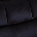 Fauteuil inclinable massant électrique Chauffant et basculant pivotant à 360° Noir