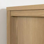 Commode double 6 tiroirs Frêne naturel
