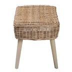 Banc décoratif naturel (Gris)