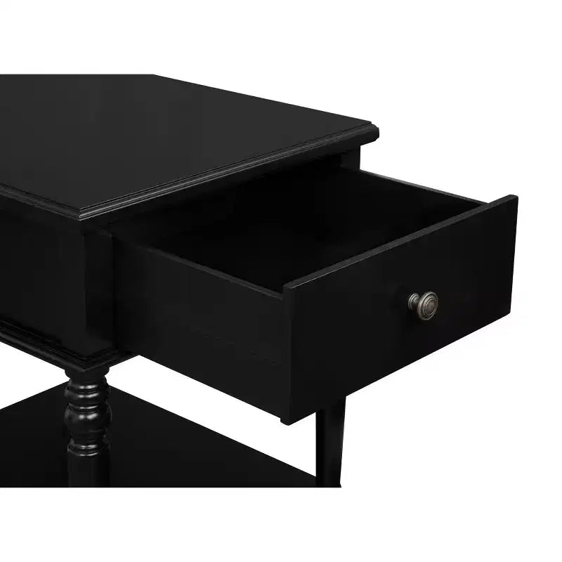 Table d'appoint noire