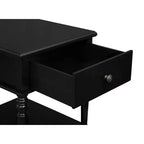 Table d'appoint noire
