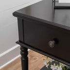 Table d'appoint noire