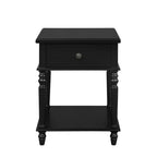 Table d'appoint noire
