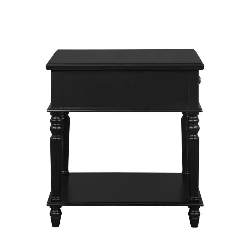 Table d'appoint noire