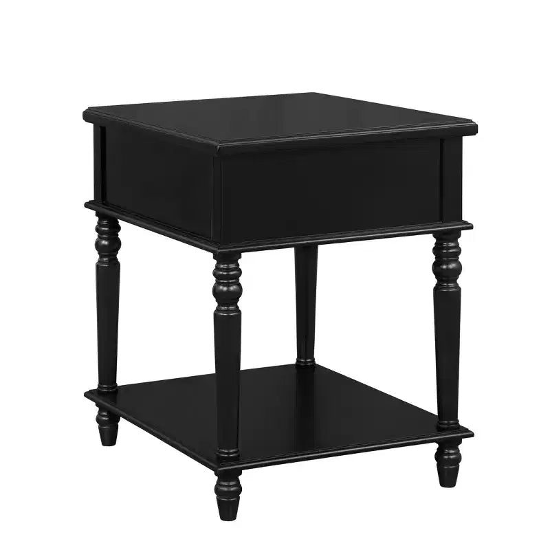 Table d'appoint noire