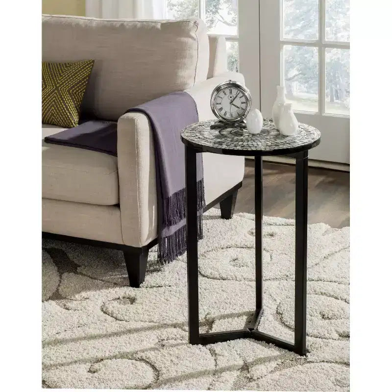 Table d'appoint ronde