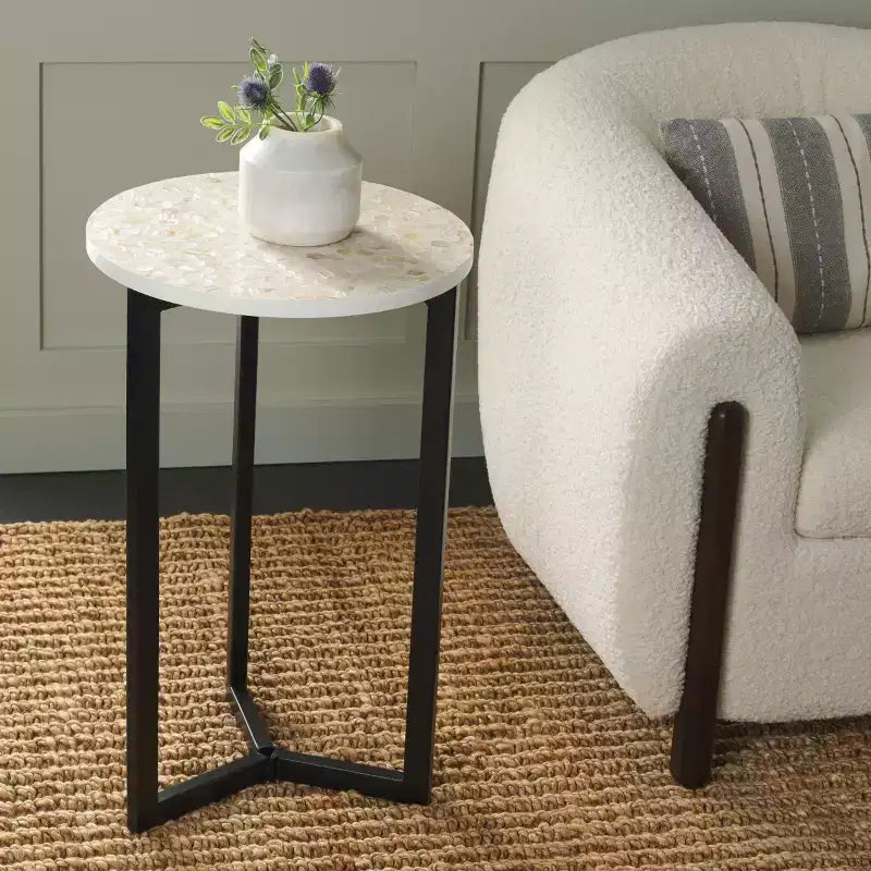 Table d'appoint ronde