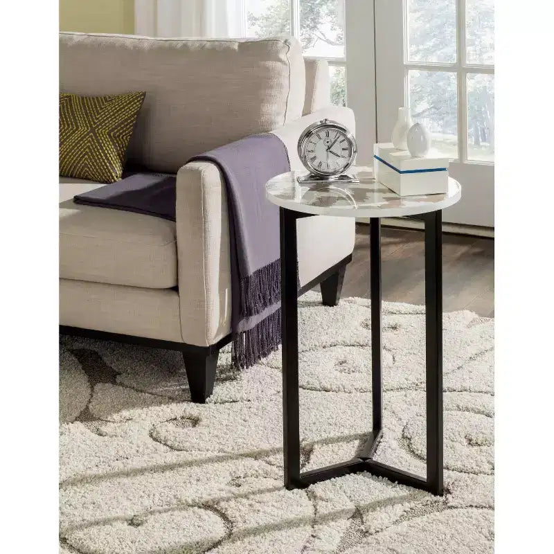 Table d'appoint ronde