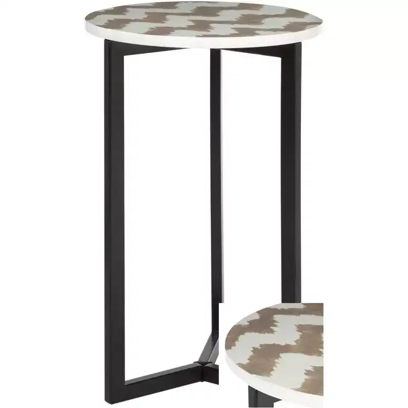 Table d'appoint ronde