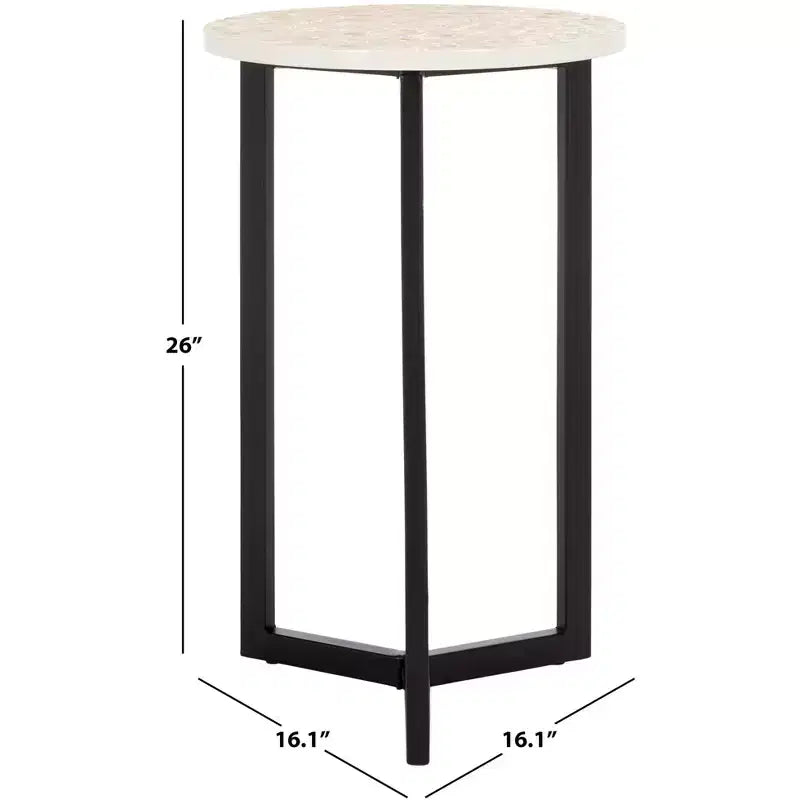 Table d'appoint ronde