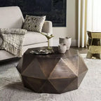 Table basse à facettes