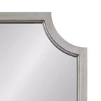 Miroir en MDF festonné, 24x36, Argent