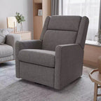 Fauteuil relax pivotant et à bascule 3-en-1 manuel traditionnel