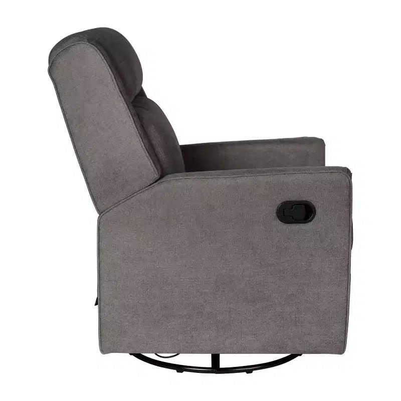 Fauteuil relax pivotant et à bascule 3-en-1 manuel traditionnel