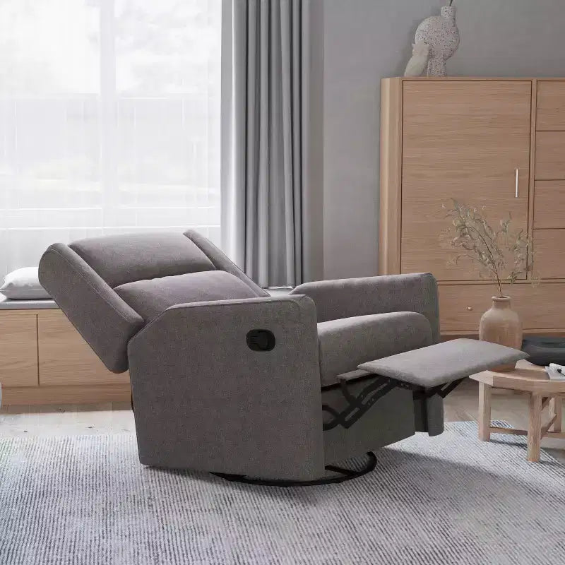 Fauteuil relax pivotant et à bascule 3-en-1 manuel traditionnel