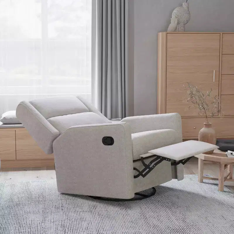 Fauteuil relax pivotant et à bascule 3-en-1 manuel traditionnel