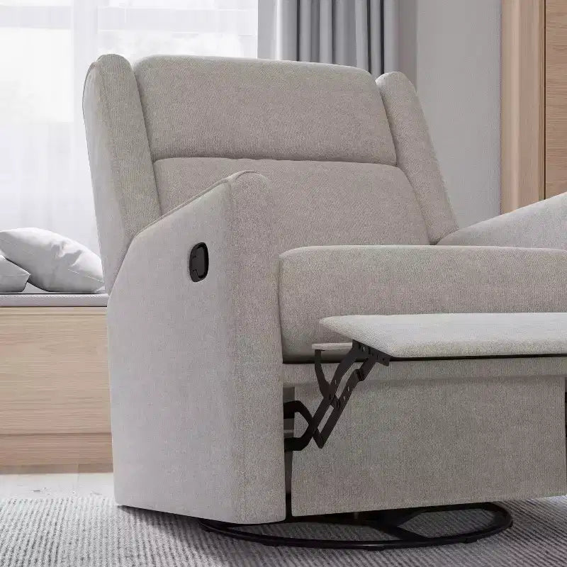 Fauteuil relax pivotant et à bascule 3-en-1 manuel traditionnel