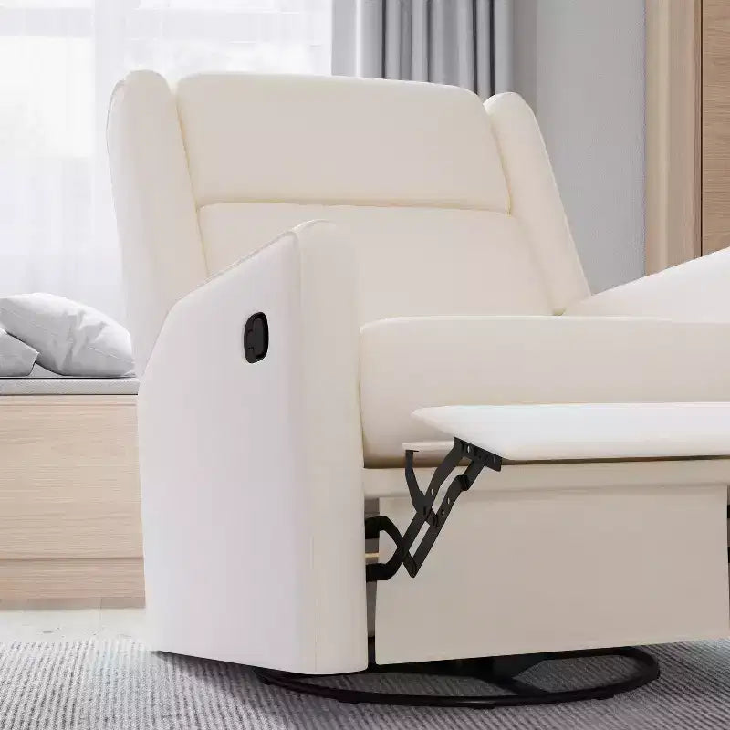Fauteuil relax pivotant et à bascule 3-en-1 manuel traditionnel