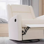 Fauteuil relax pivotant et à bascule 3-en-1 manuel traditionnel