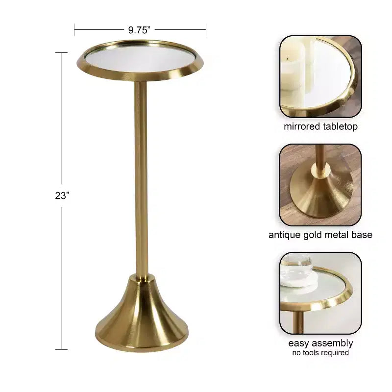 Table à Boire en Métal