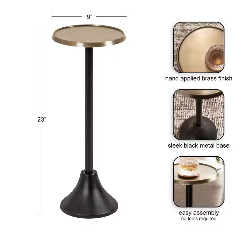 Table à Boire en Métal