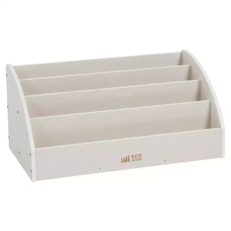 Présentoir à livres en bois pour tout-petits, Étagère à livres pour débutants