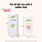 5 matelas standard pour lit de bébé et lit d'enfant